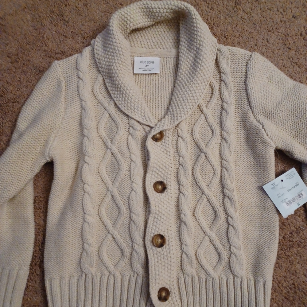 Okie Dokie toddler sweater